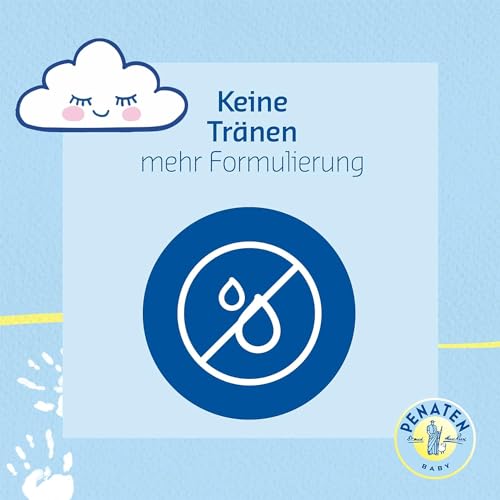 Penaten Baby Bath & Shampoo 2-in-1 Gentle Wash Gel for Sensitive Skin, 400ml