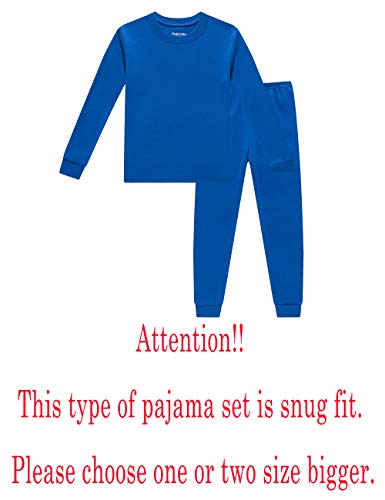 Family Feeling Boys 100% Cotton Pajama Set - Snug Fit Tagless PJs