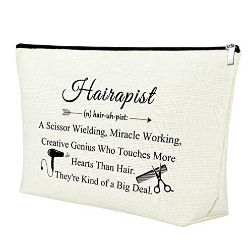 Mxrymvu Hairdresser Appreciation Gift Makeup Bag 0790_NO2 for Women, Cosmetology, Hair Stylist Present