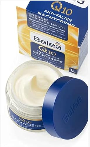 Volans Balea Q10 Anti-Wrinkle Night Cream 50ml - Skin Rejuvenating Face Moisturizer