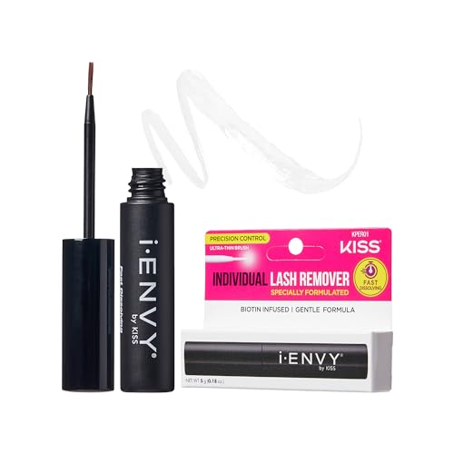 i•ENVY Lash Remover for Eyelash Extensions - Gentle, Biotin-Infused, Fast Dissolving Adhesive Remover