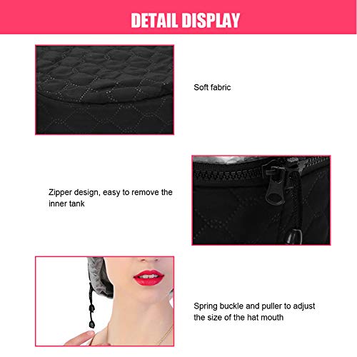 Longzhuo Electric Hair Steamer Cap with Temperature Control for Deep Conditioning