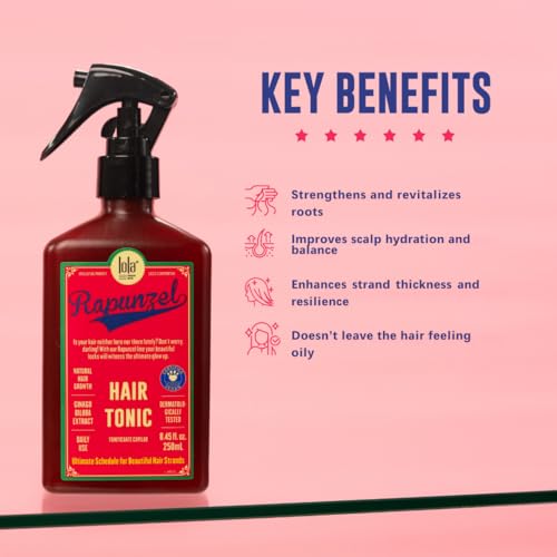 Lola From Rio ? Rapunzel Hair Tonic Spray for Women ? Hair Strengthening Treatment ? Thickening Spray for Fine Hair ? Supports Fuller, Healthier-Looking Hair ? 8.45 fl oz