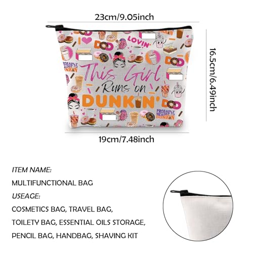 WCGXKO Donut Lover Tote Bag - Coffee and Shopping Gift