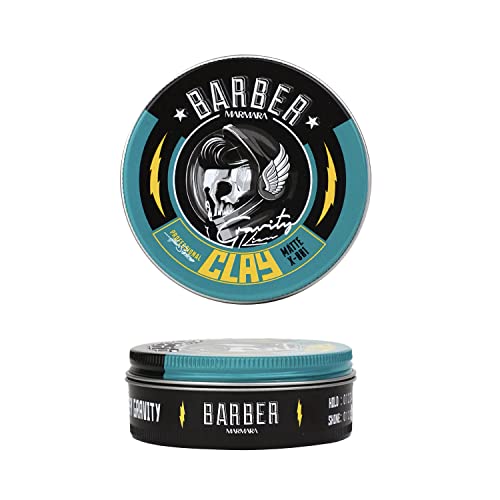 Barber Marmara Space Wax Clay 100ml for Hair Styling and Sculpting