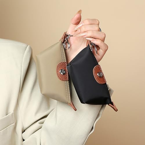 Mini Makeup Backpack Keychain (Style F) - 2 Pcs Nylon Coin Purse
