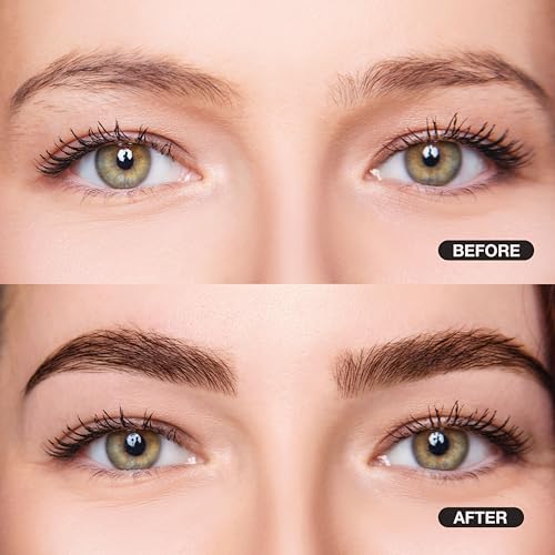 EBIN NEW YORK Dual Eyebrow Pencil & Mascara - Water-Resistant, Vegan