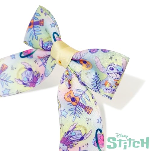 LUV HER Disney Lilo & Stitch Girls' Long Tail Hair Bows - 7 Pack Clips