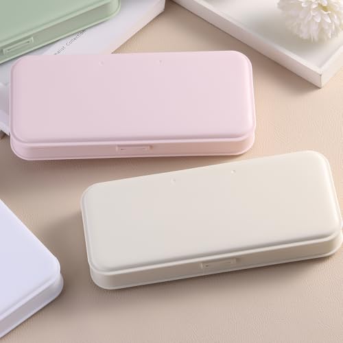 Pink Nail Art Tool Storage Box - Portable Organizer for Manicure