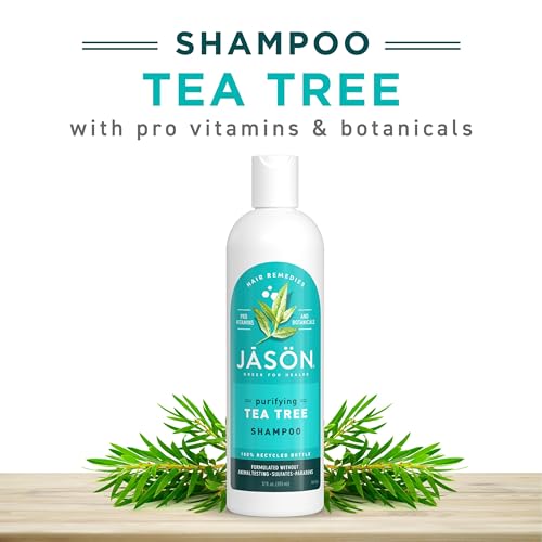 Jason Tea Tree Shampoo 12 oz - Nourishing & Soothing Formula