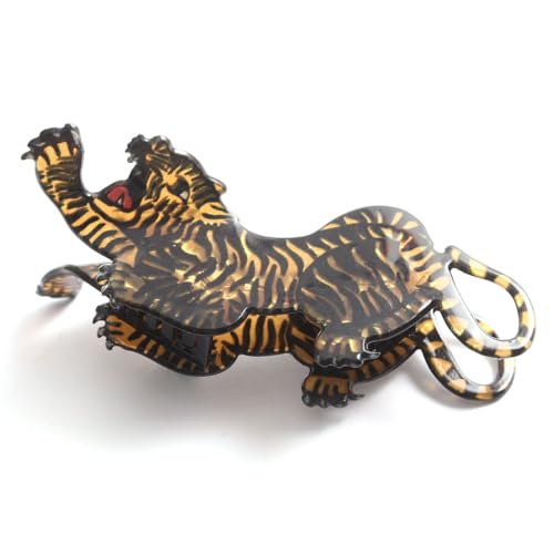 Tiger Claw Clip for Women - Cute Animal Hair Accessory
