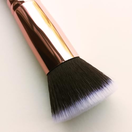Reazana Kabuki Brushes Set - 2pcs Soft Synthetic Makeup Brushes