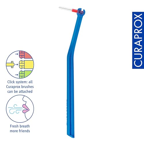 Curaprox CPS 459 Prime Pocket Interdental Brush Set - 5 Brushes & Holder