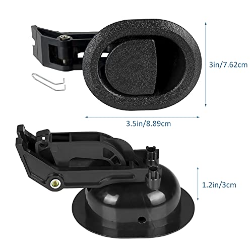 Recliner Replacement Parts Kit - Handles & Cables for Sofa Repair