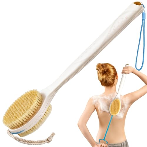 Extendable Back Scrubber - 17.5" to 31.9" Dual-Sided Brush