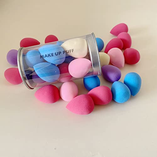 Urradia Mini Makeup Sponge Set - 10 Multi-Colored Blenders