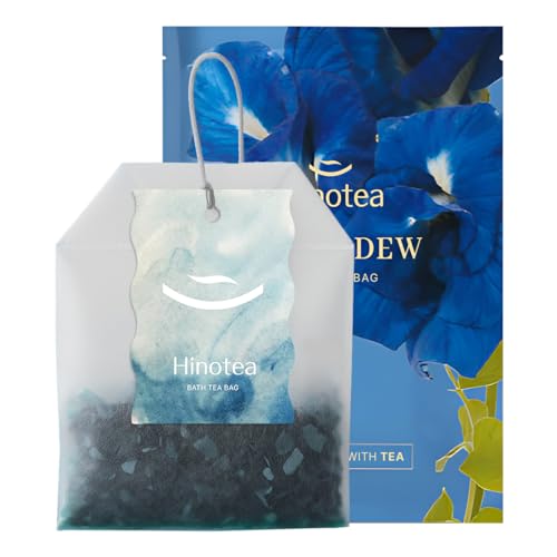 Hinotea Bath Tea Bag with Green & Peppermint | Rejuvenating Herbal Spa Soak