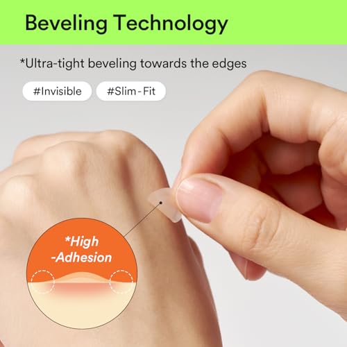 Abib Heartleaf Calming Pimple Patches Waterproof & Invisible - 78 Patches, 2 Sizes