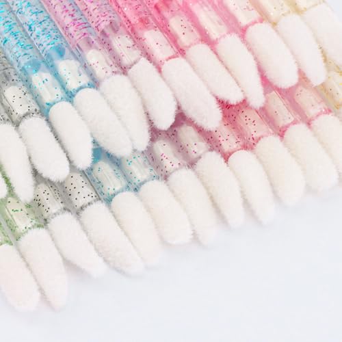 COCIDE Disposable Lip Brushes – 700Pcs Makeup Applicator Wands for Lipstick