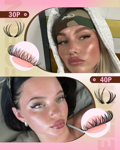 560pcs Eefofnn Lash Clusters Set - 30D to 60D Faux Mink Lashes
