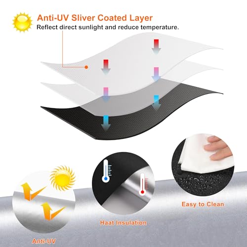 Portable Blackout Curtains 79x57in | No Drill Room Darkening Blinds