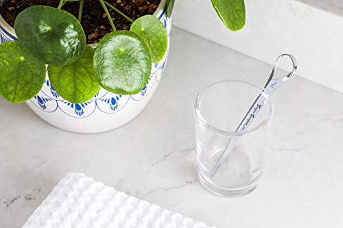 Stainless Steel Tongue Cleaner - Dishwasher Safe, Reduce Bad Breath & Improve Taste