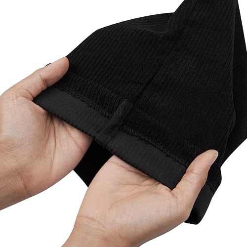 Corduroy Drawstring Bags Set of 5 - Versatile Organizers for Travel & Storage