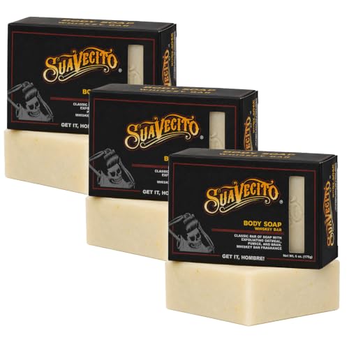 Suavecito Pomade Body & Hand Soap Bars Moisturizing With Masculine