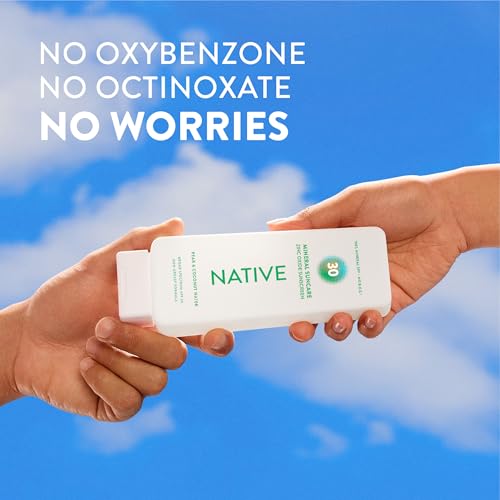 Native Mineral Sunscreen Lotion SPF 30 – Pear & Coconut Water, 7 oz