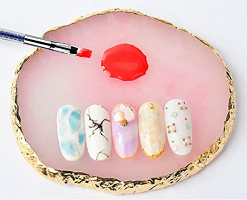 Mcduyant Nail Art Brush Set for Gel, Resin & Dotting Design - 8 Pcs