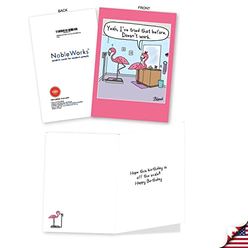 Funny Retro Cartoon Birthday Cards - Assortment Pack of 3