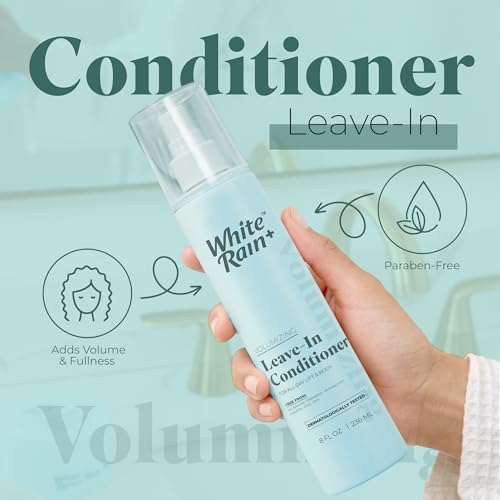 White Rain+ Scented Volumizing Leave-In Conditioner Spray 8oz Pack of 2