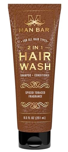 San Francisco Soap Company Man Bar 2-in-1 Hair and Body Wash, Spiced Tobacco