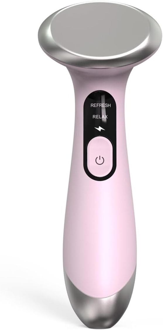 3-in-1 Eye Therapy Device - Heated Eye Wand for Dry Eyes, Puffiness Relief & Skin Radiance | White