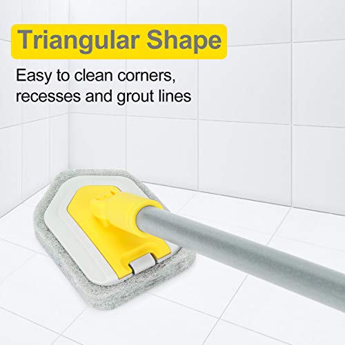 Lalafancy Scouring Pad Brush Refill for Bathtub Cleaning