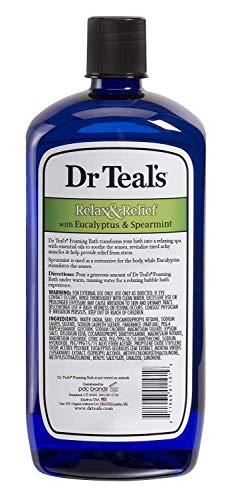 Dr Teal's Foaming Bath Gift Set, Eucalyptus & Melatonin, 2 x 34oz