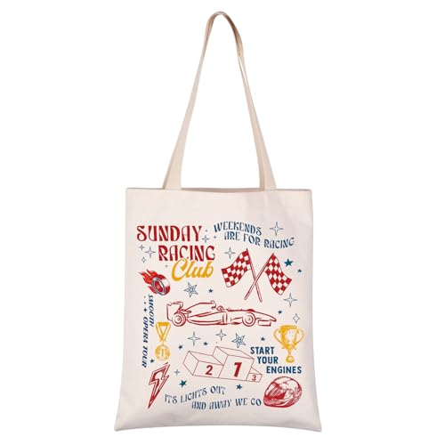 VAMSII Motorsport Tote Bag - Racing Aesthetic Team Gift