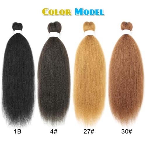 Kinky Straight Vixen Crochet Hair Bundles - 26 Inch, 3 Pack