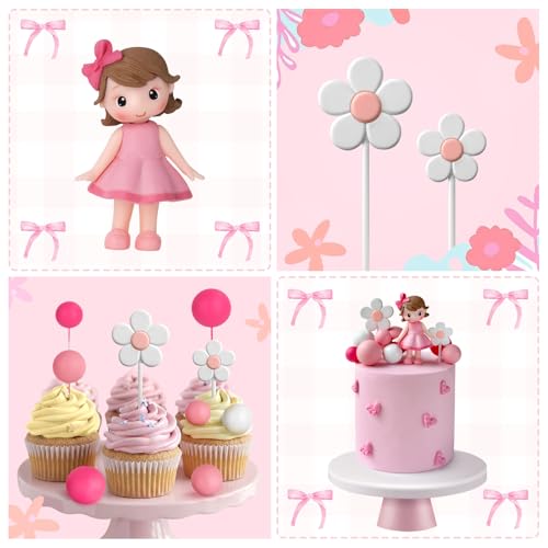 Princess Cake Topper Set - 11pcs Cake Decorations for Birthday Parties