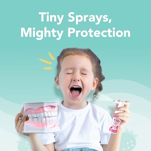 LAB52 Kids Oral Spray, Fluoride-Free Dental Care for Babies & Toddlers