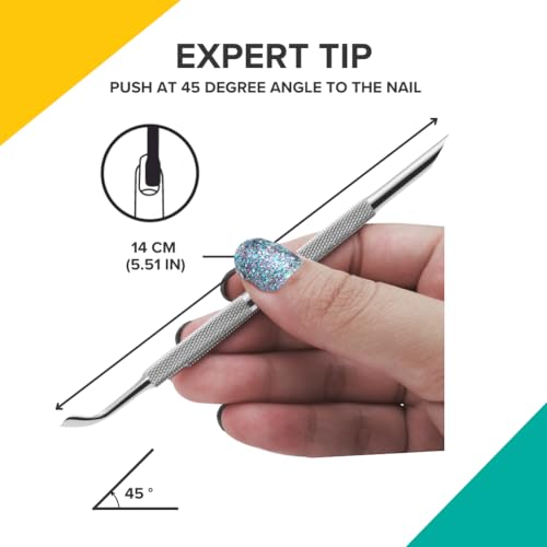 Rui Smiths Dual Ended Stainless Steel Cuticle Pusher - Model 102