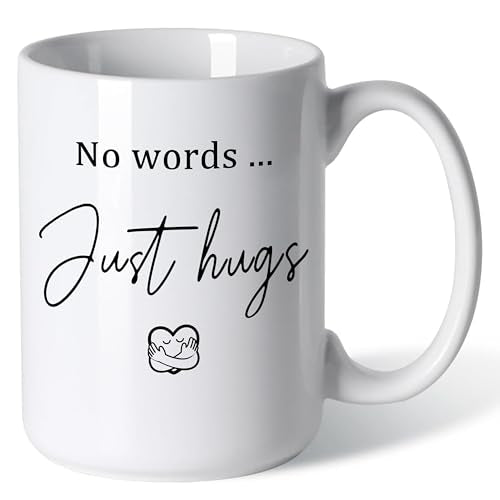 Sympathy Mug with Heartfelt Quote - 15oz Ceramic Coffee Cup