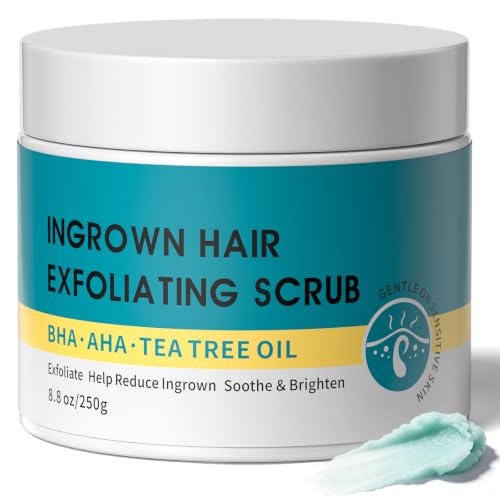 Ingrown Hair Exfoliating Scrub with AHA & BHA - KP Bump Eraser