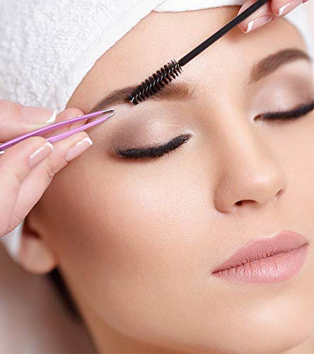 HiMo 12-in-1 Eyebrow Grooming Kit with Curved Scissors & Tweezers