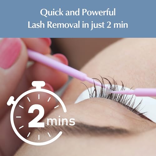 Eyelash Extension Remover Gel - Fast-Acting, Gentle, Alcohol-Free, 0.51 oz