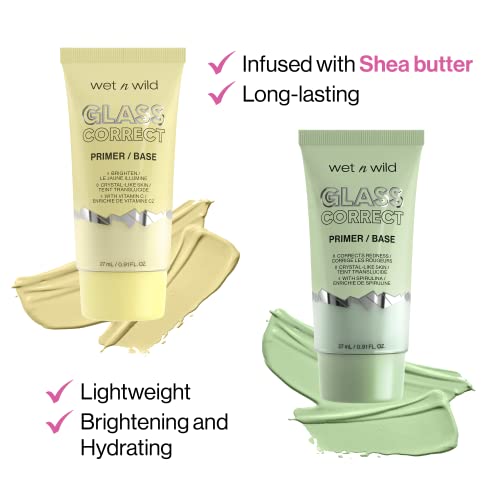 wet n wild Prime Focus Green Glass Skin Primer - 0.91 Fl Oz
