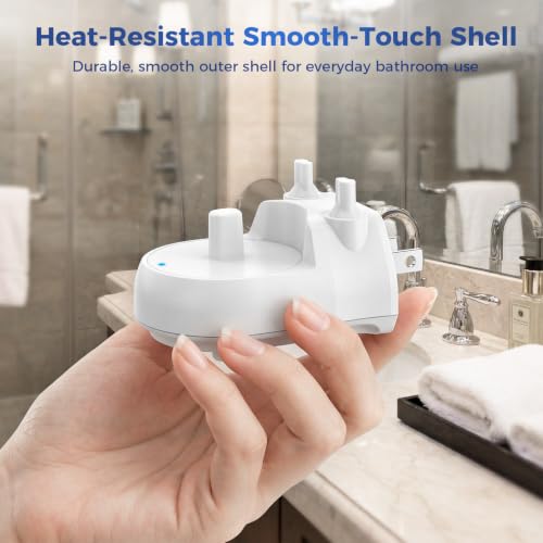 2-Pack Oral-B/ Braun Toothbrush Charger Base, Direct Plug-in | IPX7 Waterproof