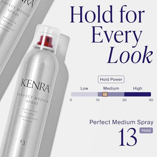 Kenra Professional Medium Hold Hairspray - Flexible Control & High Shine