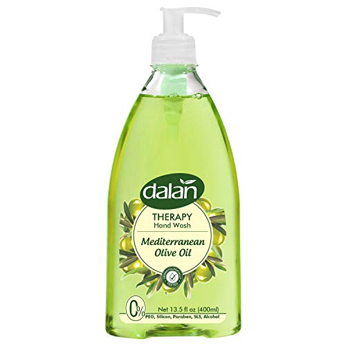 Dalan Therapy Mediterranean Olive Oil Liquid Hand Soap, Moisturizing, 13.5 Oz