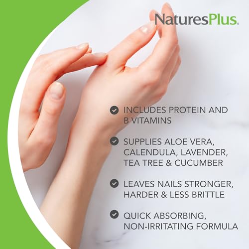 NaturesPlus Ultra Nails Strengthener - 0.25 fl oz - Vegan & Formaldehyde Free